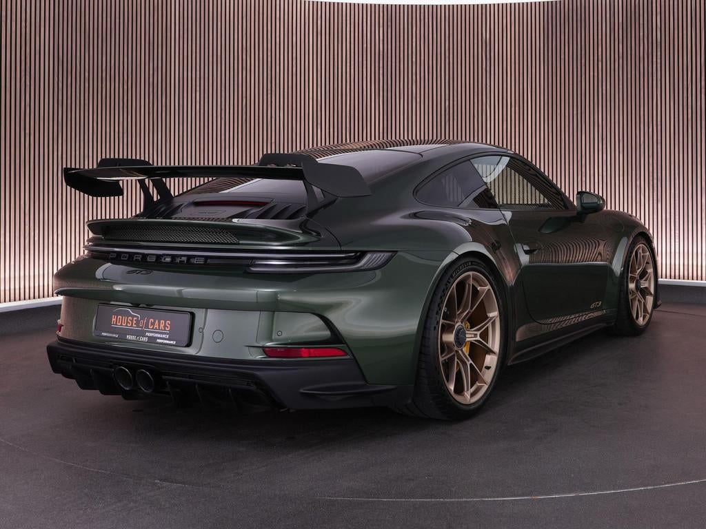 Porsche 911 GT3 992 |dealer onderhouden|Oakgreen metallic|ne, Automaat, Achterwielaandrijving, Gebruikt, 510 pk