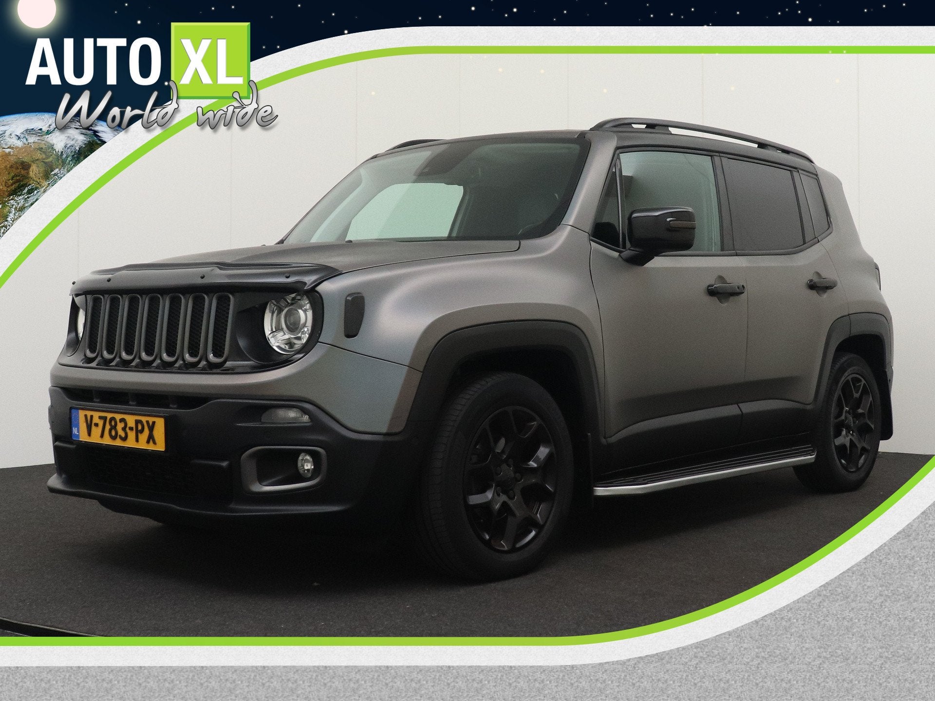 Jeep Renegade 1.6D 120 PK Aut. Limited *Grijs Kenteken* Came, Dealer onderhouden, Gebruikt, 4 cilinders, 400 kg