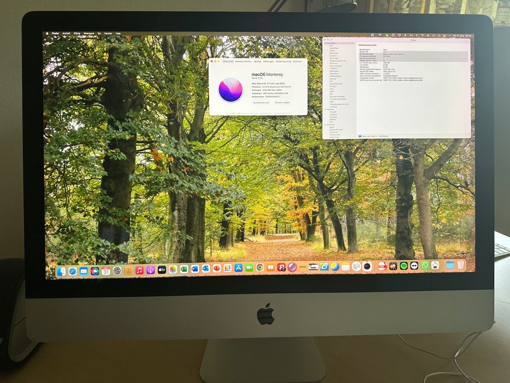 iMac 27 inch, Computers en Software, Apple Desktops, Ophalen, 8 GB, IMac, Zo goed als nieuw