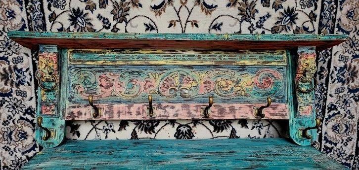Boho/Ibiza/India/Style/Kapstok/Rek, Antiek en Kunst, Ophalen of Verzenden