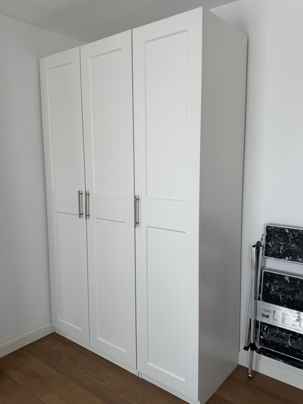 PAX kast Ikea wit, Ophalen, 200 cm of meer, 50 tot 100 cm, Zo goed als nieuw