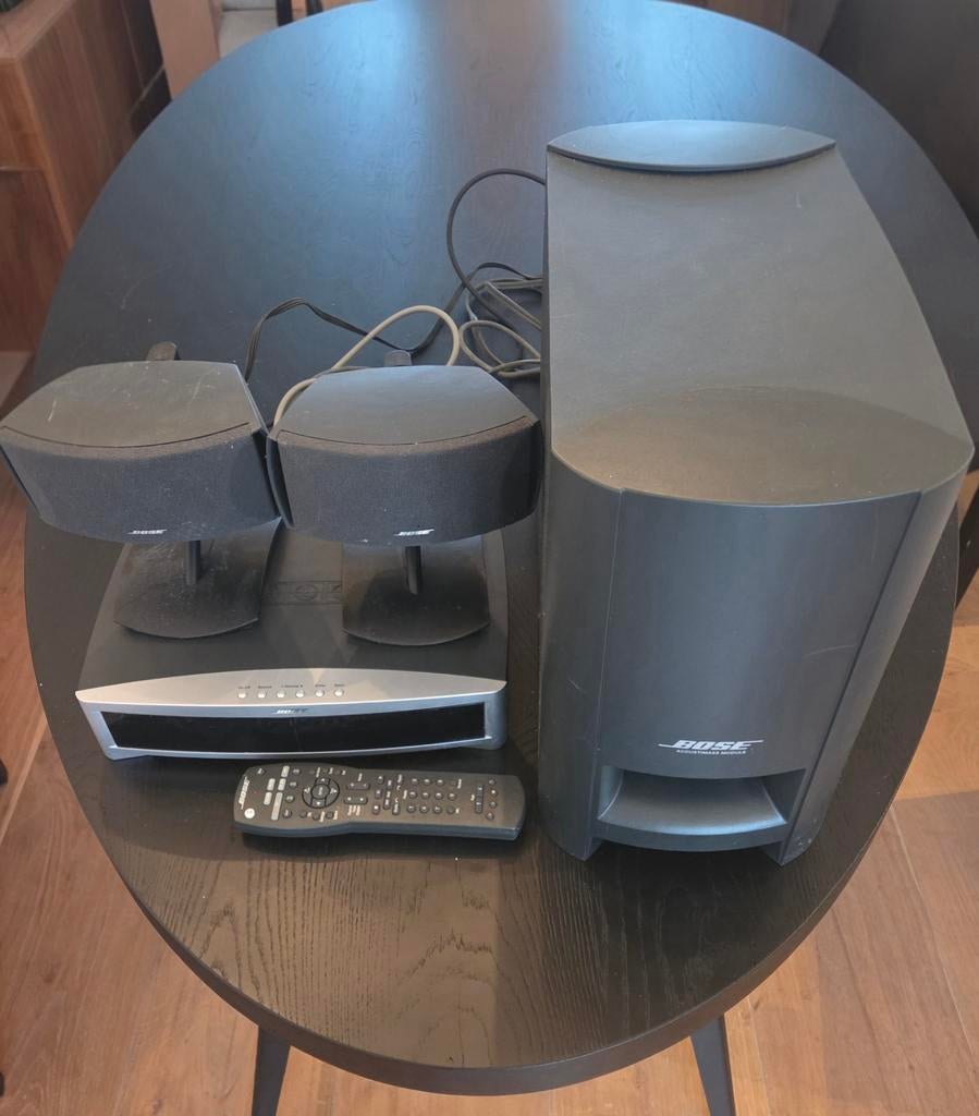 Bose Mediacenter AV 3-2-1III met afstandsbediening, Gebruikt, 2.1-systeem, Dvd-speler, Ophalen
