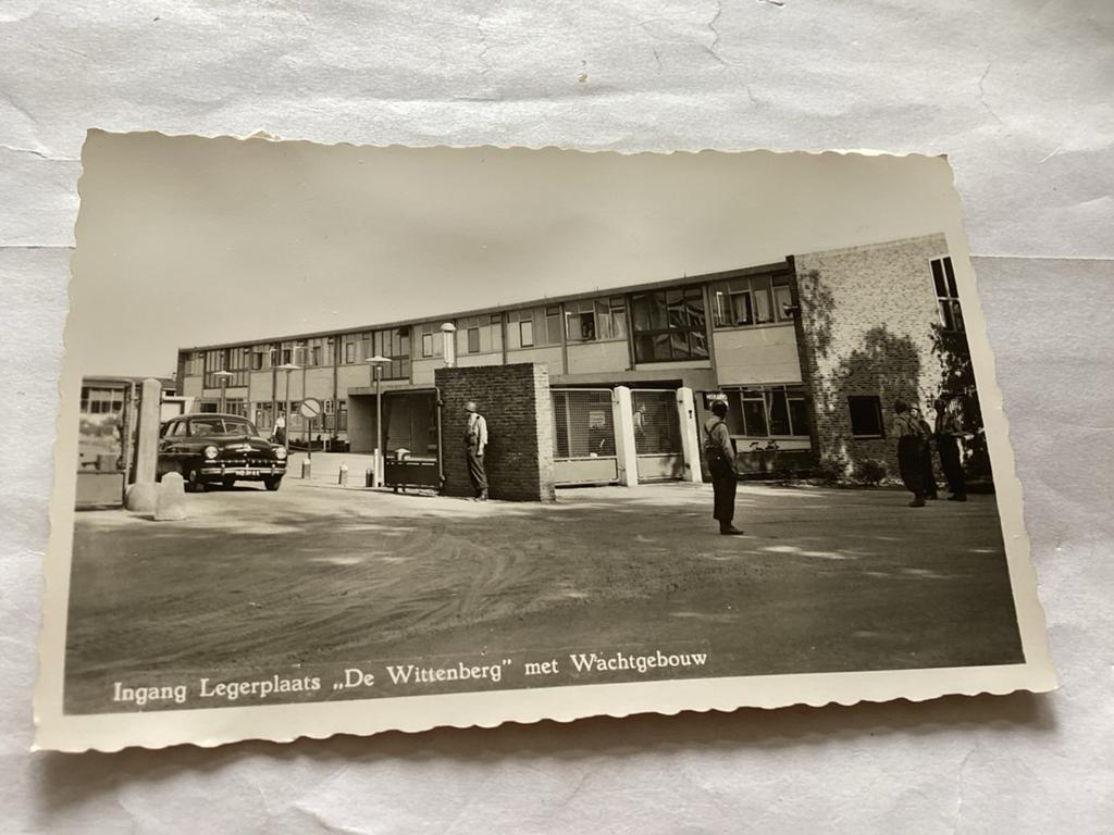 Legerplaats "De Wittenberg" met wachtgebouw, Ophalen of Verzenden, 1940 tot 1960, Gelopen