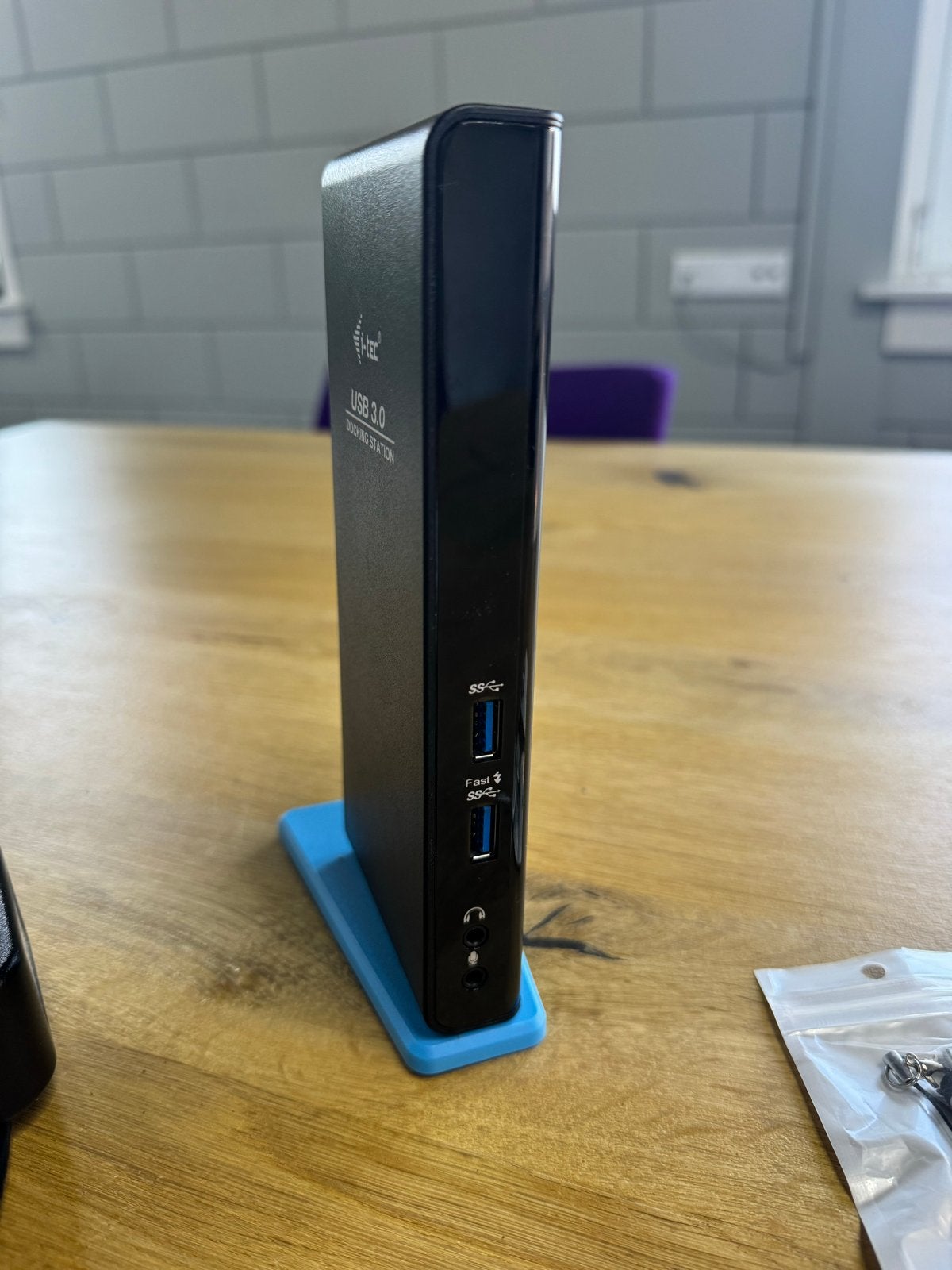 3x i-tec USB 3.0 Docking Station met adapter en accessoires, Ophalen, Gebruikt, Docking station, Harde schijf