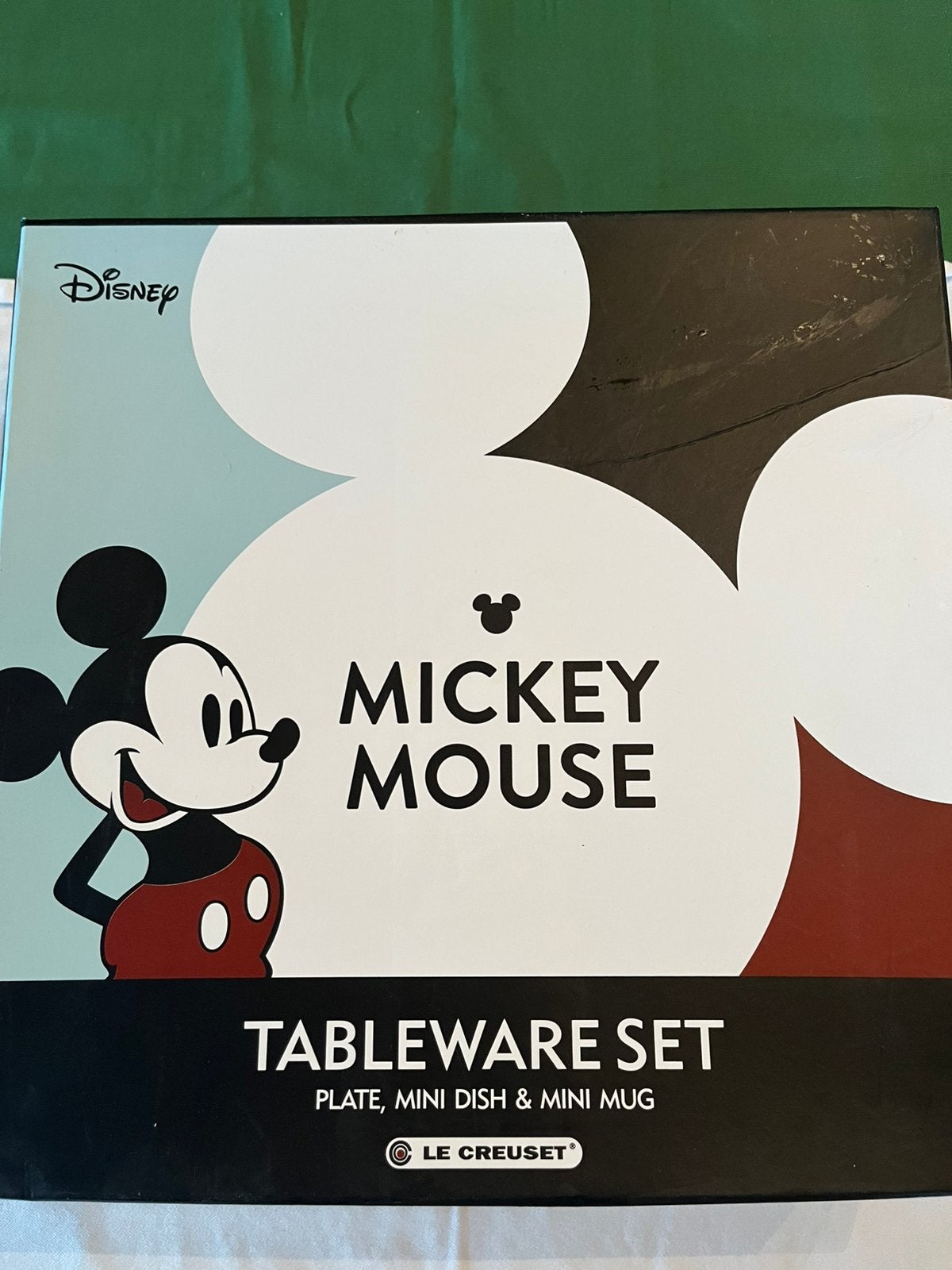 Le Creuset Disney Mickey Mouse, Ophalen of Verzenden, Mickey Mouse, Zo goed als nieuw, Servies