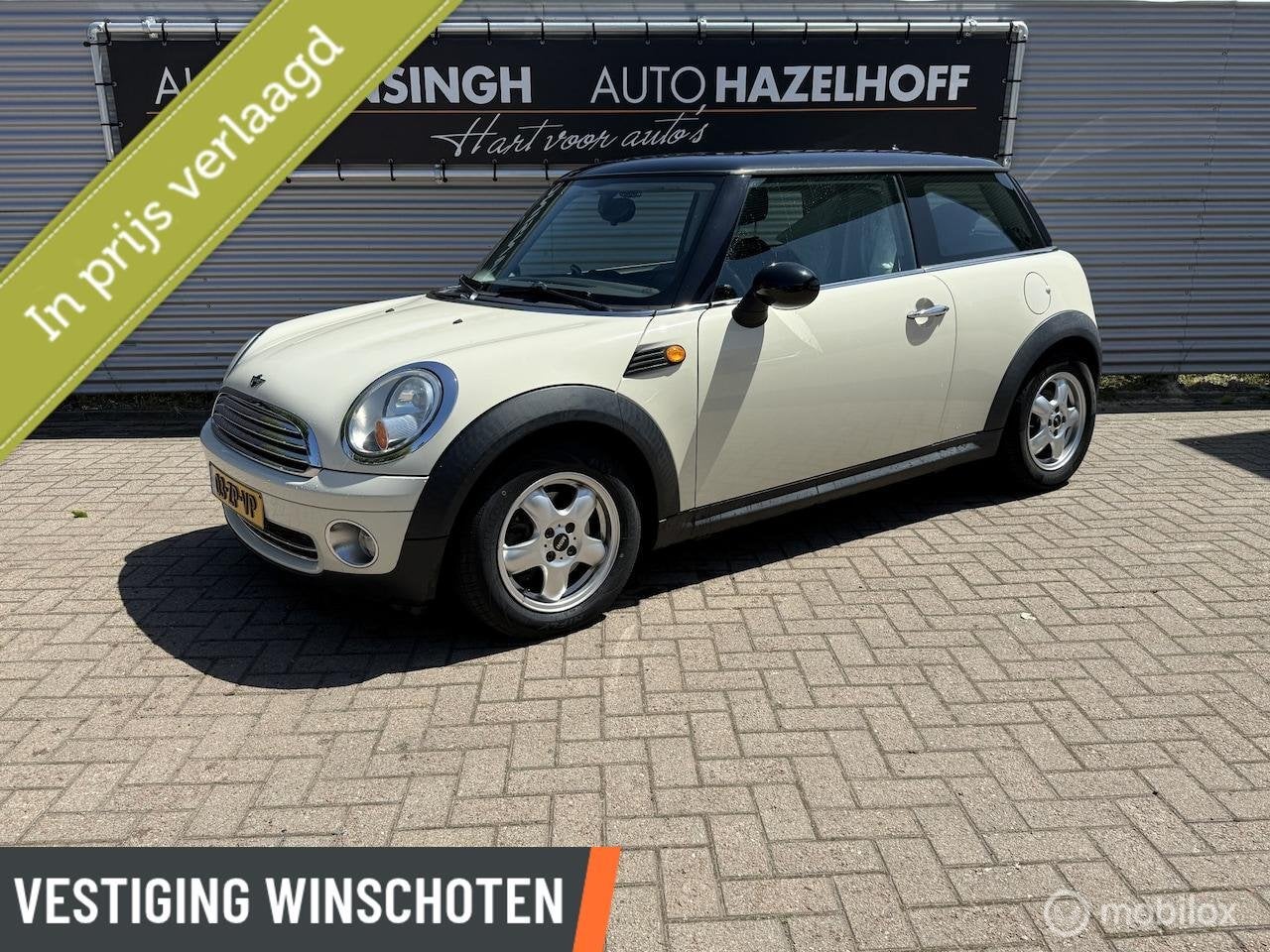 MINI 3-Deurs 1.6 Cooper Pepper Ndl Auto | LM Velgen | Elekt., Gebruikt, 750 kg, 4 cilinders, Origineel Nederlands