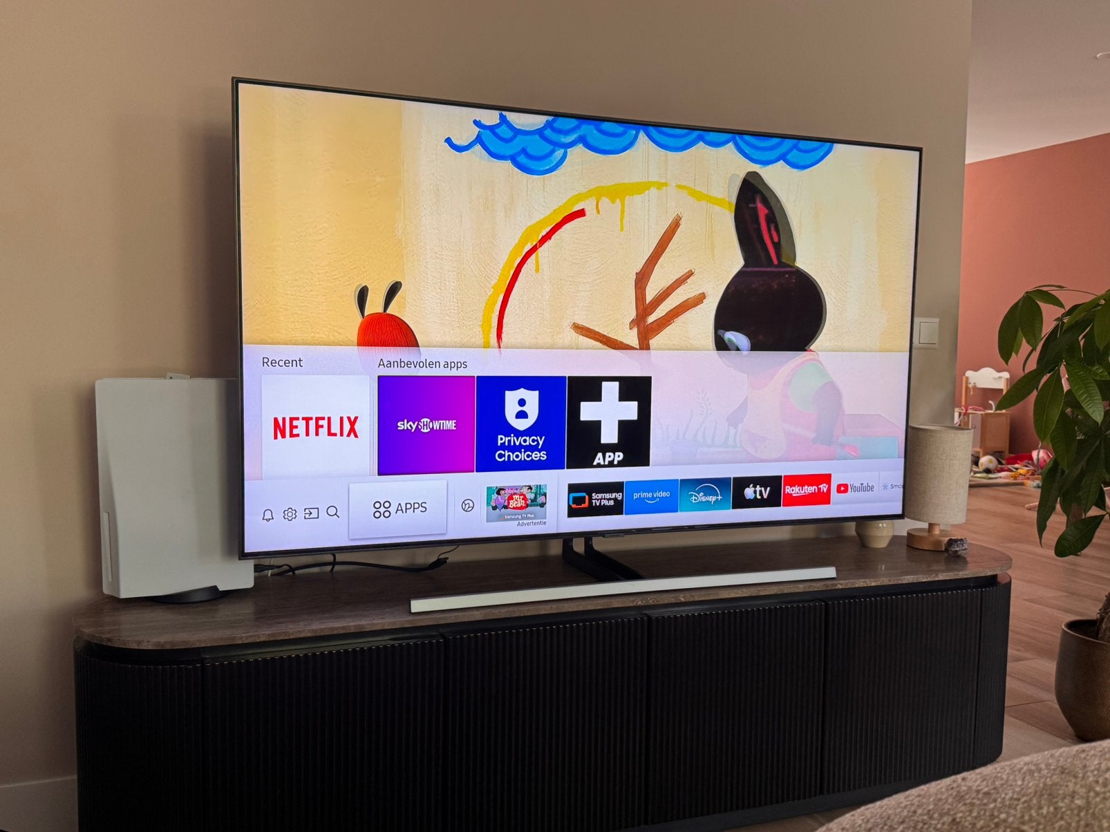Samsung 65" QLED TV (QE65Q85RAL) met One Connect Box!, Ophalen, QLED, Zo goed als nieuw, 100 Hz