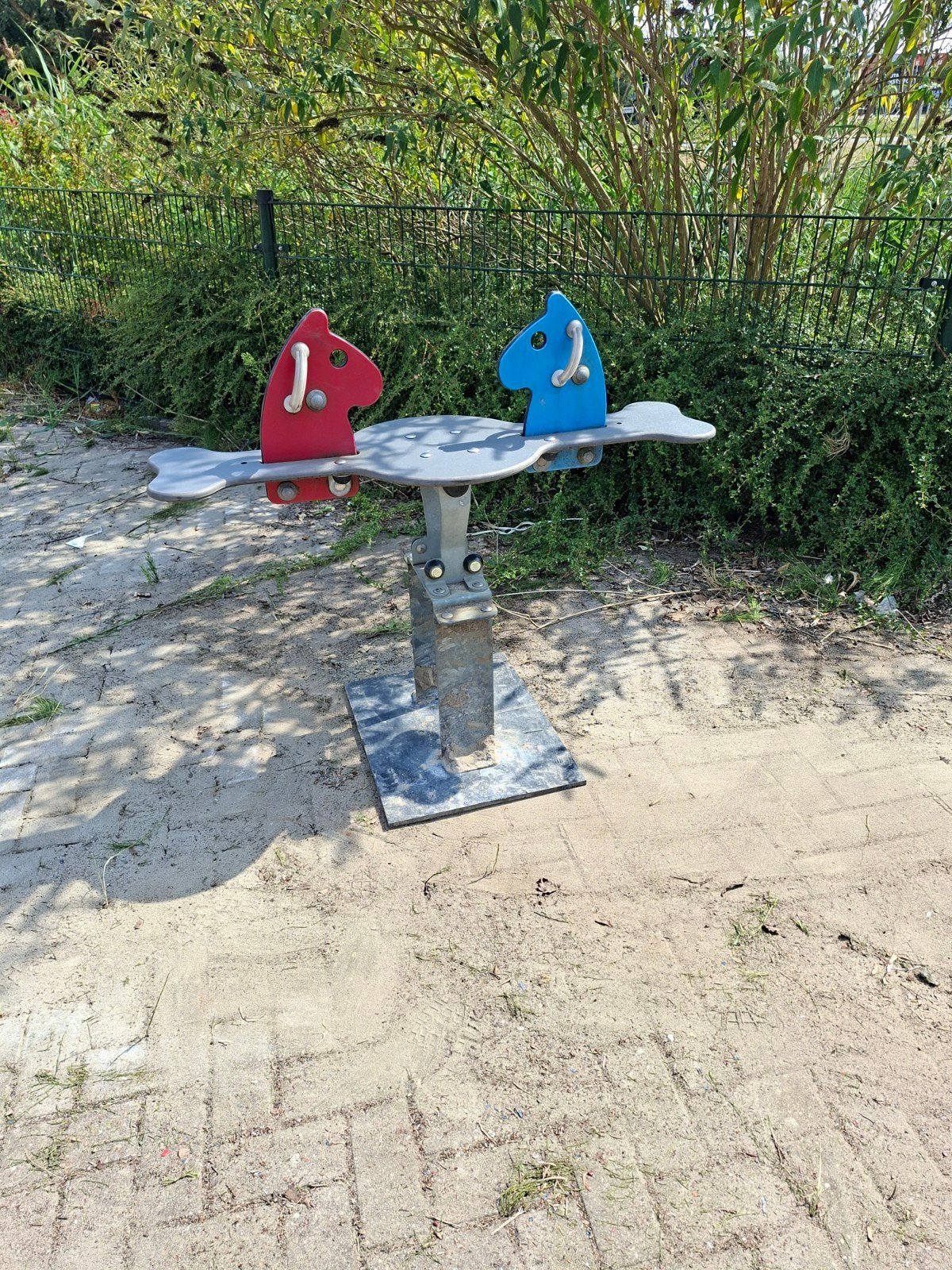 Wipwap met twee paarden - Speeltoestel, Ophalen, Gebruikt, Overige typen