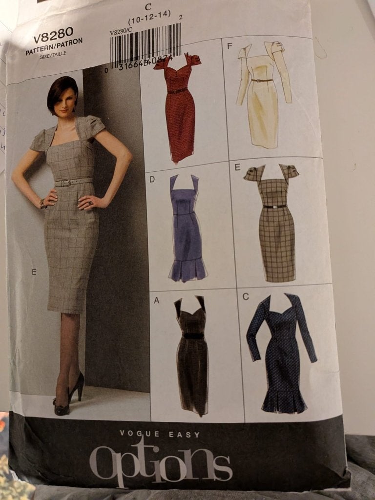 patroon vogue jurk, Overige merken, Vrouw, Ophalen of Verzenden, Overige typen