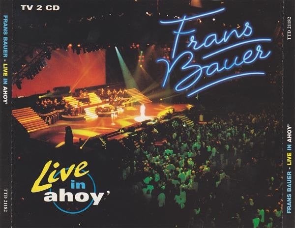 Frans Bauer - Live in Ahoy' (2 CD), Ophalen of Verzenden, Zo goed als nieuw, Live-album, Levenslied of Smartlap