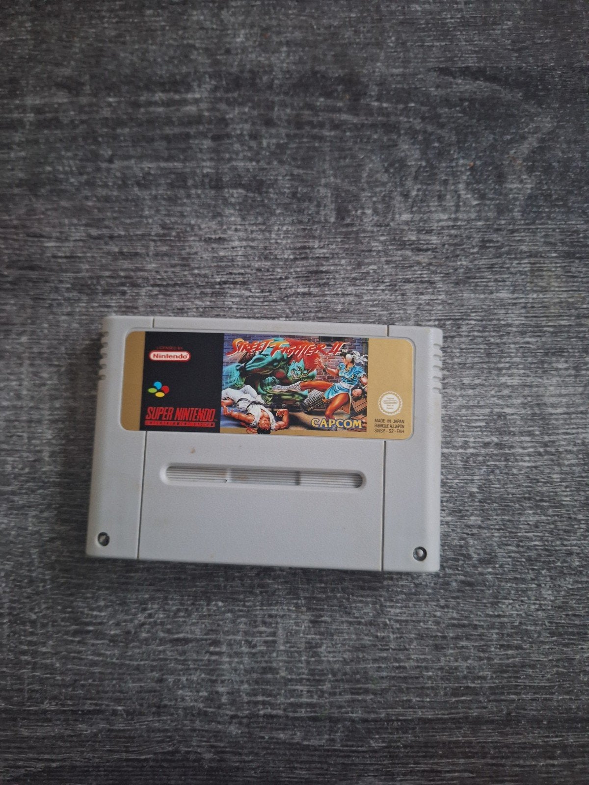 Street fighter 2 snes, Ophalen, Vechten, 2 spelers, Zo goed als nieuw