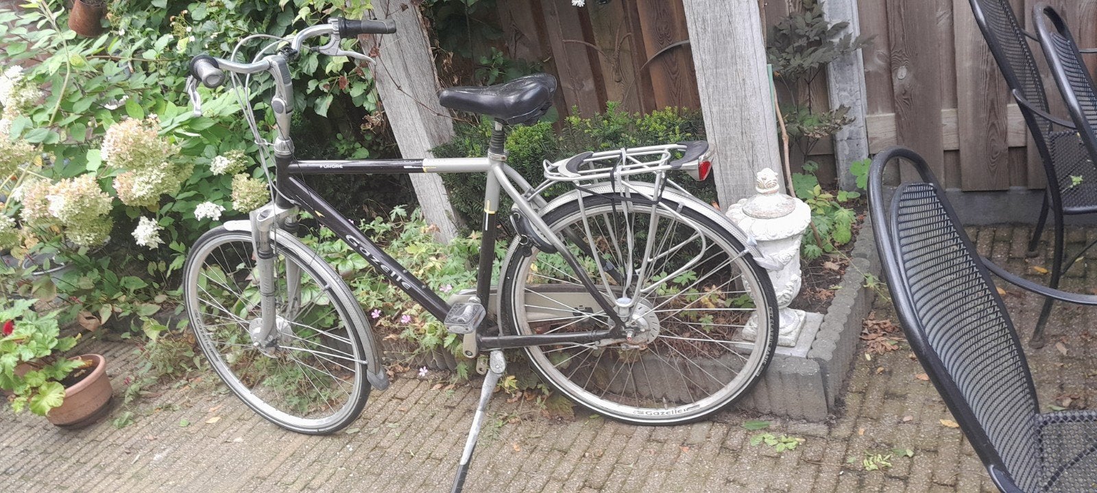 Opknapper stationsfiets Gazelle, Terugtraprem, Ophalen of Verzenden, Gazelle, 53 tot 56 cm