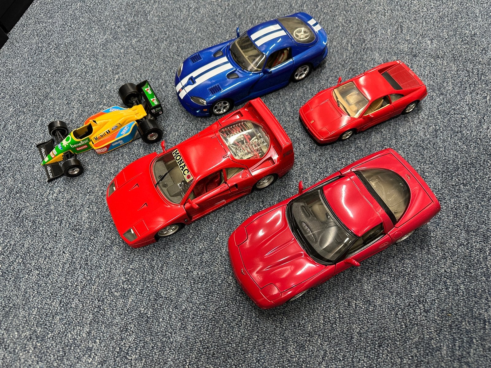 Verzameling Burago schaalmodellen, Gebruikt, Auto, Groter dan 1:32, Ophalen