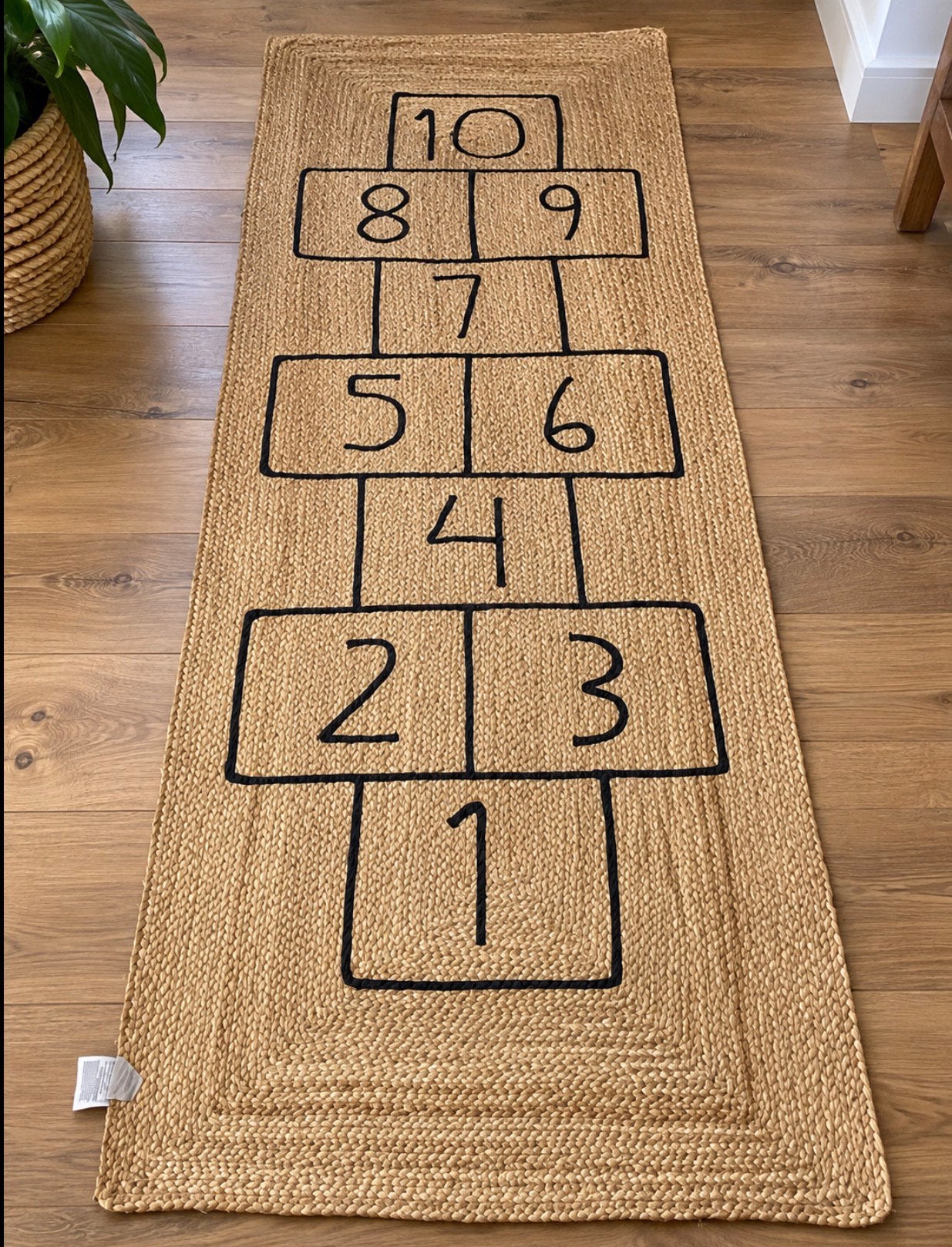 Jute kleed, Ophalen of Verzenden, Zo goed als nieuw, Rechthoekig, 50 tot 100 cm