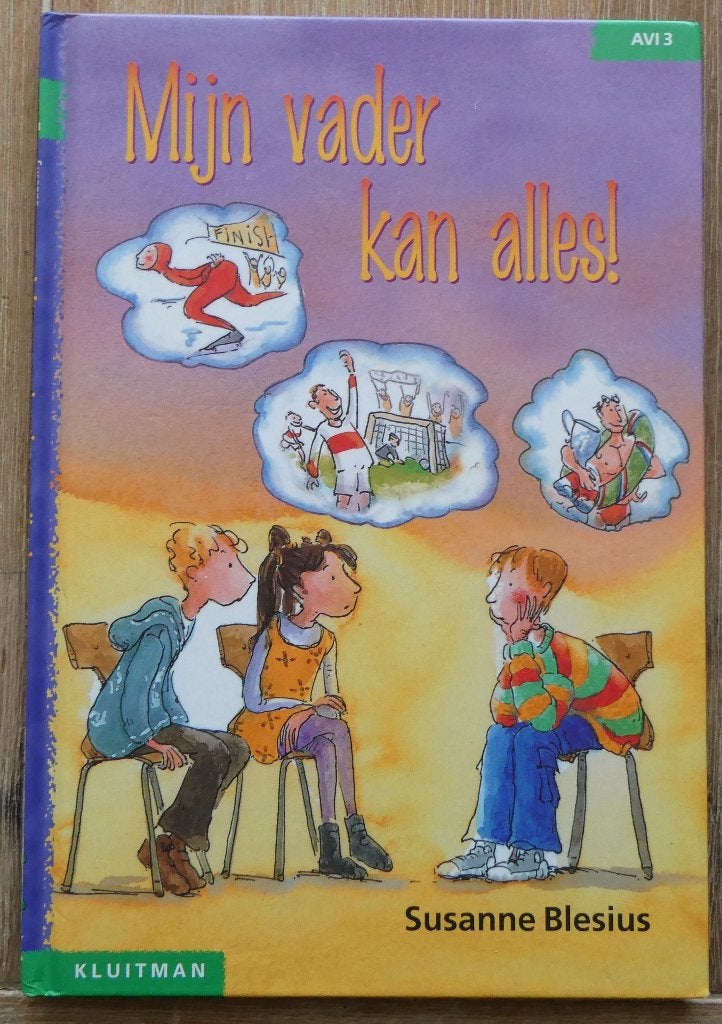 Mijn vader kan alles  - AVI 3 - AVI M4 - Groep 4, Ophalen of Verzenden, Zo goed als nieuw, Susanne Blessius, Fictie algemeen