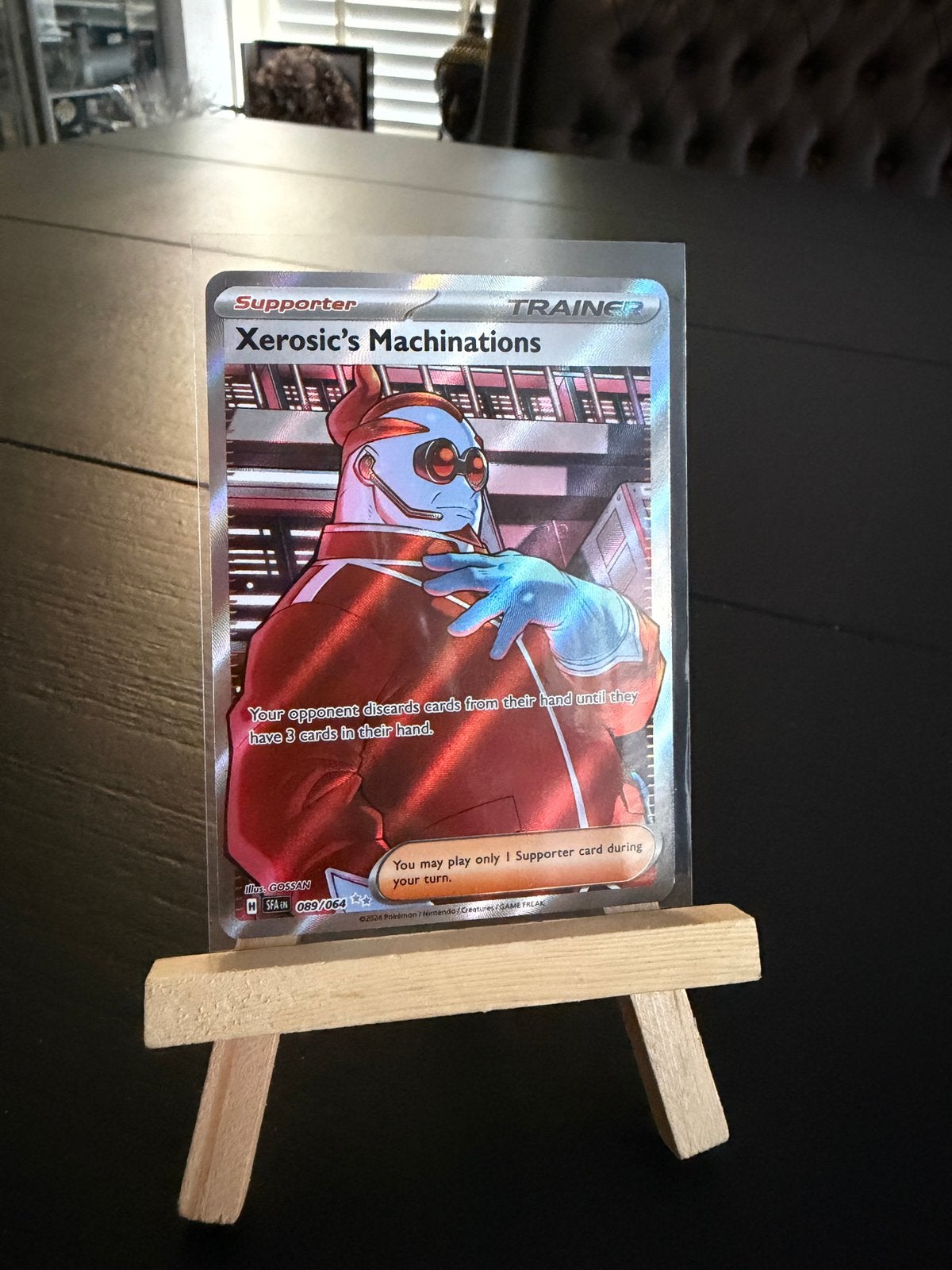 Pokemon Xerosic’s Machinations 089/064 SFA, Ophalen of Verzenden, Nieuw, Losse kaart, Foil