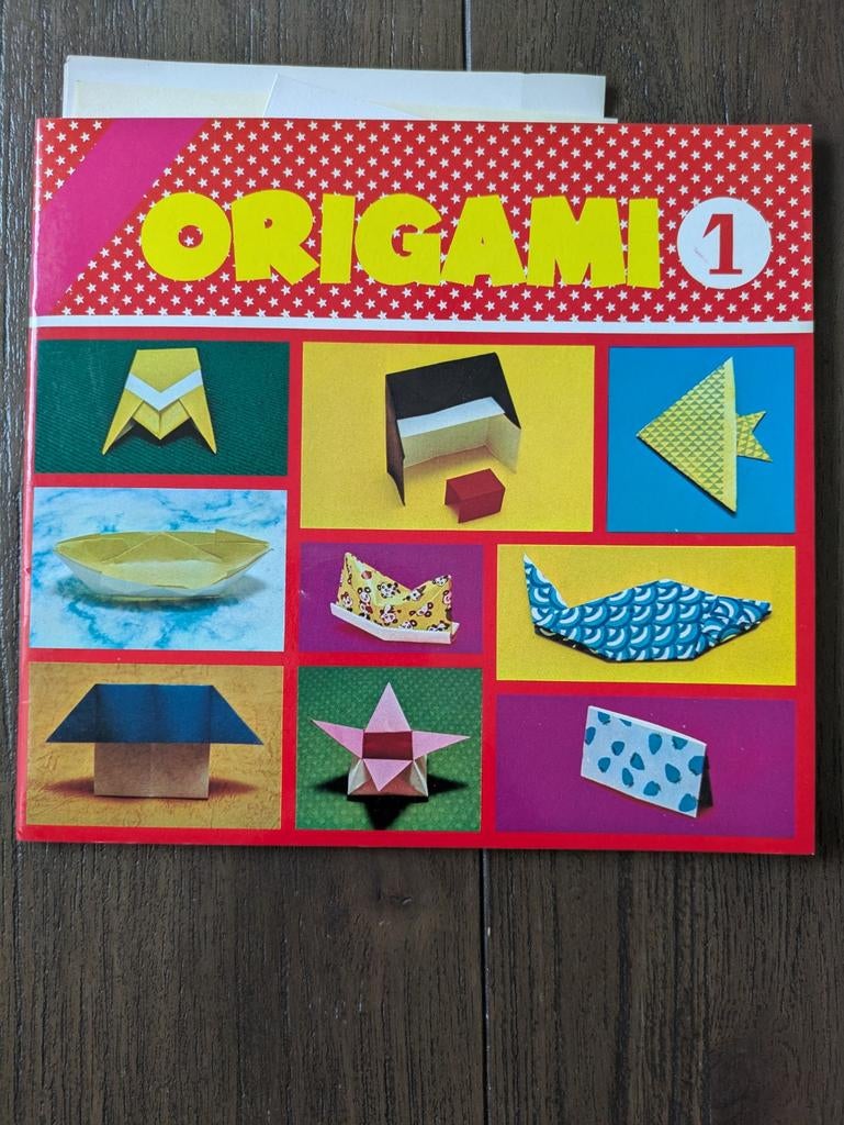 Origami boek 1, Ophalen of Verzenden, Zo goed als nieuw, Overige typen