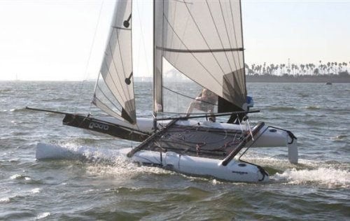 NACRA F18 Infusion 2007 + Ligplaats Den Osse, Ophalen, Gebruikt, Nacra, F18