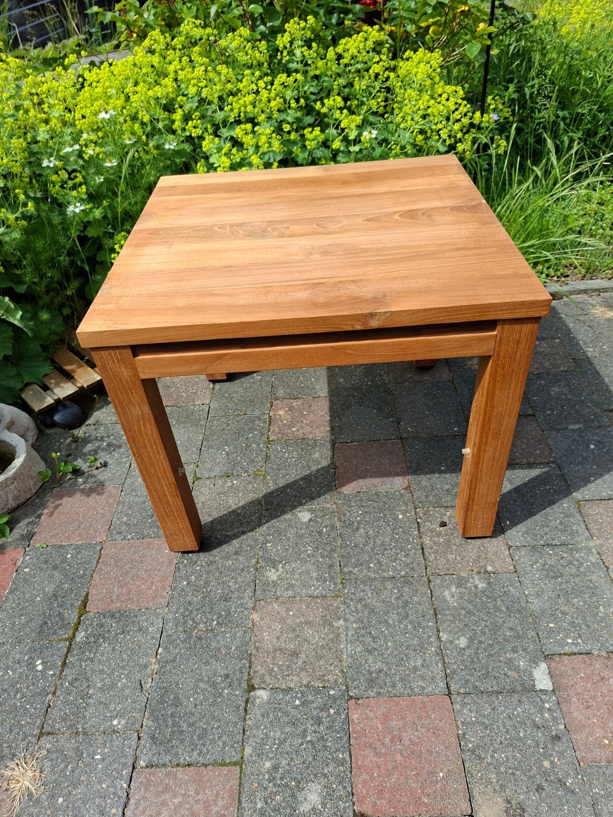 Mooie salon/ bijzettafel, Huis en Inrichting, Tafels | Salontafels, Ophalen, Vierkant, 50 tot 100 cm, 50 tot 100 cm