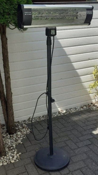Terrasverwarming Warmtelamp Sunred SMC1800R, Tuin en Terras, Draaibaar, Vloer, Zo goed als nieuw, Ophalen