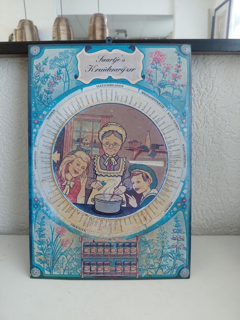 Vintage kruidenwijzer, Ophalen of Verzenden