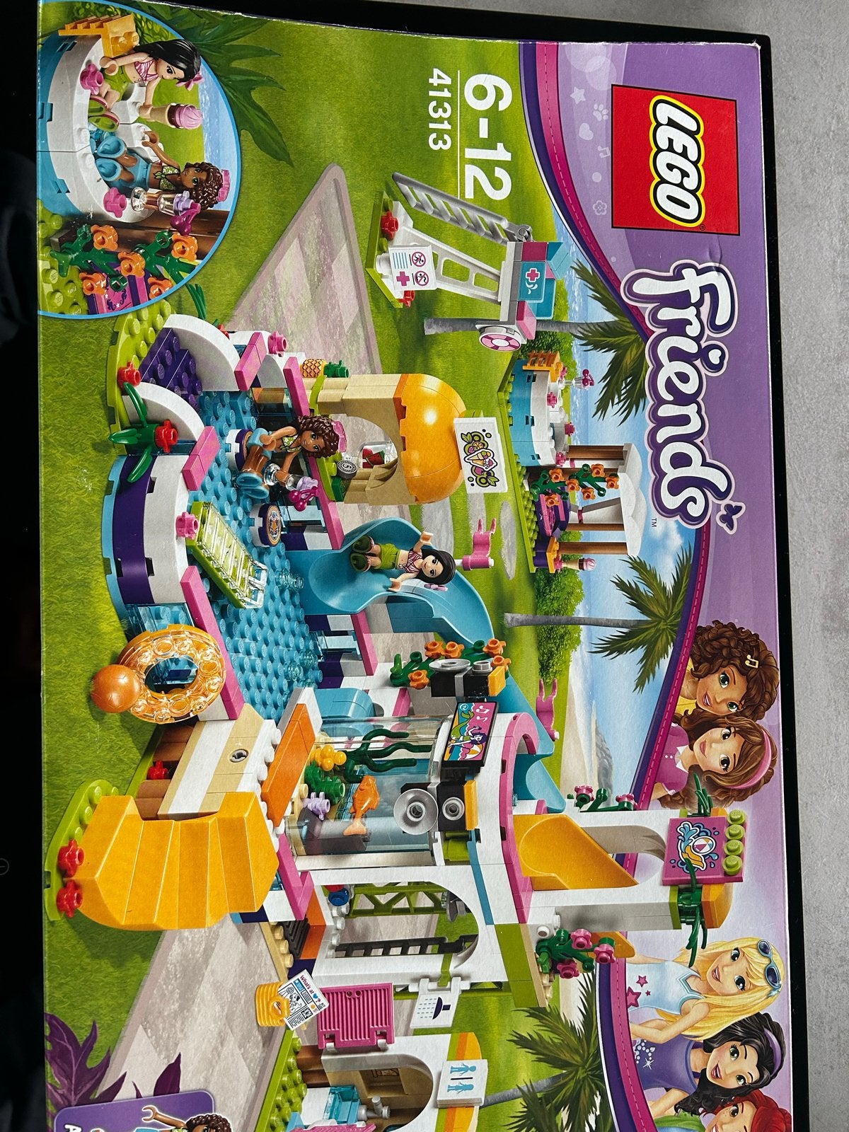 Lego Friends Heartlake City Zwembad 41313 Compleet, Gebruikt, Lego, Friends, Ophalen of Verzenden