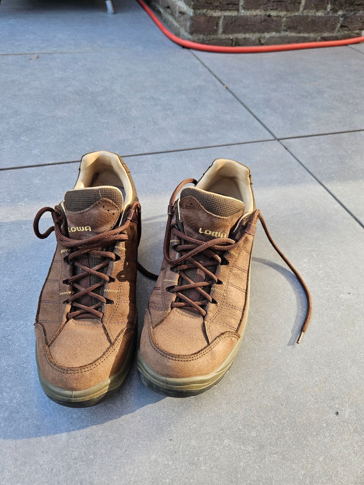 Lowa wandelschoenen mt 41,5 bruin, Bruin, Lowa, Zo goed als nieuw, Wandelschoenen