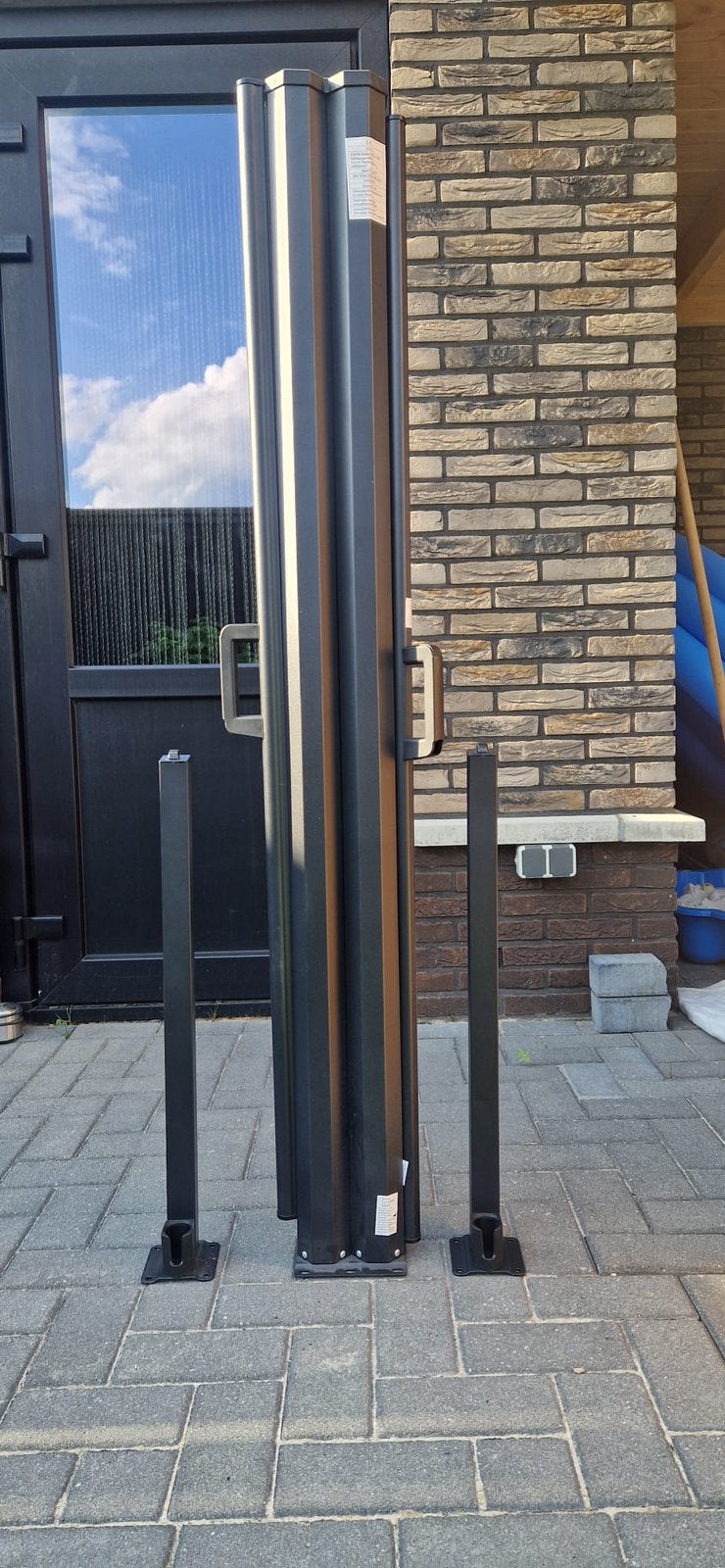 Windscherm 160x600cm, Ophalen, Kunststof, Zo goed als nieuw, 200 cm of meer