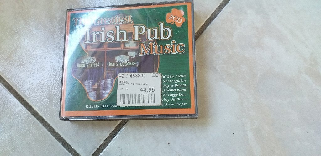 dubbelcd The greatest irish pub music, Ophalen of Verzenden, Gebruikt, Boxset, Folk