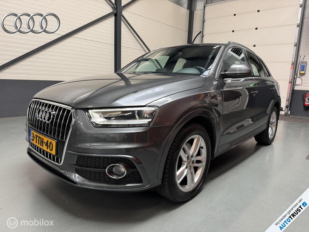 Audi Q3 1.4 TFSI S-Line 150PK 1e Eig|Dealer-auto|Trekhaak, Auto's, Audi, 1380 kg, 4 cilinders, 150 pk, Leder en Stof
