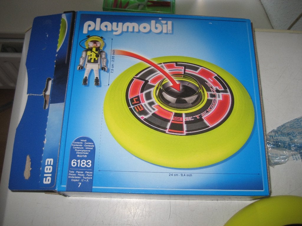 playmobil vliegende schotel, Ophalen, Zo goed als nieuw, Complete set, Overige typen