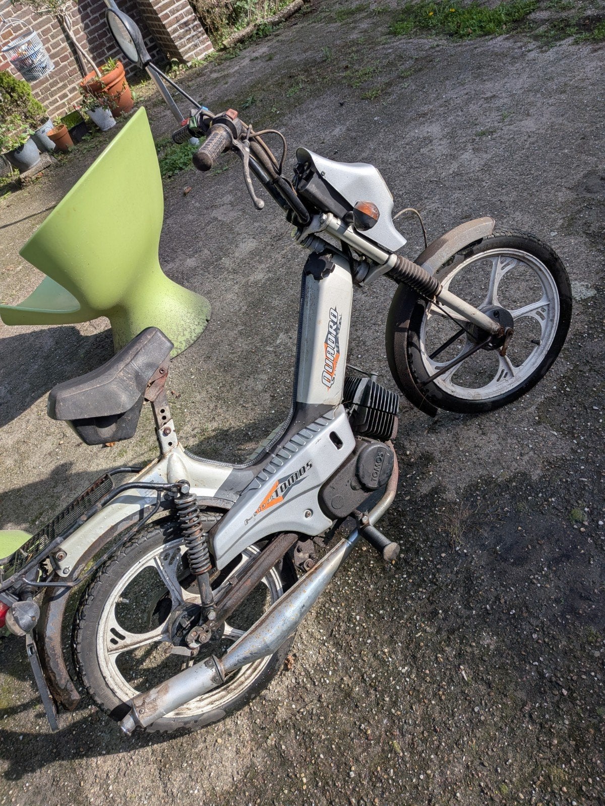 Tomos Quadro, Fietsen en Brommers, Ophalen of Verzenden, Gebruikt, Maximaal 25 km/u, Quadro