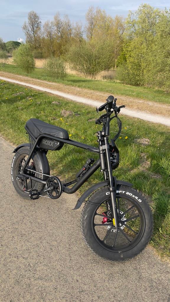 Eerlijke ROXX fat-bike met alle toebehoren, Fietsen en Brommers, Elektrische fietsen, Ophalen of Verzenden, Zo goed als nieuw