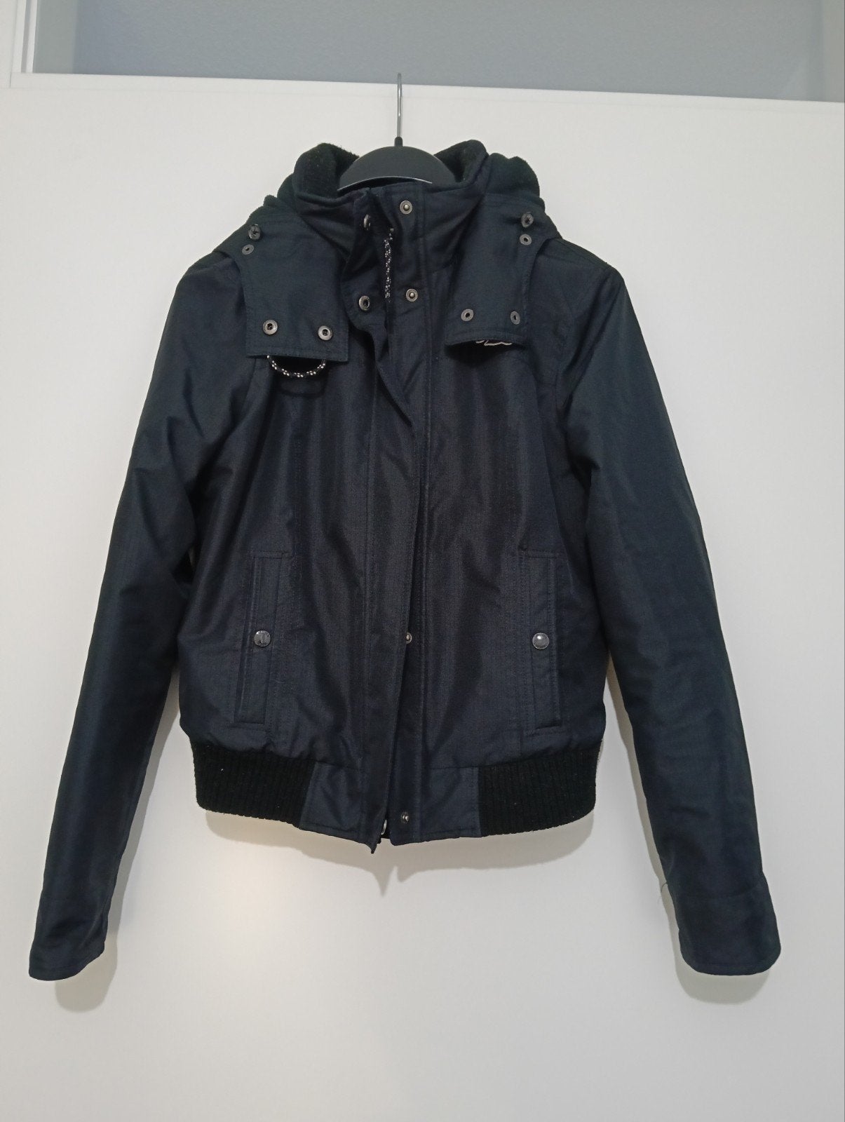 Hollister California All-Weather Jacket Maat M, Maat 38/40 (M), Zwart, Hollister California, Ophalen of Verzenden