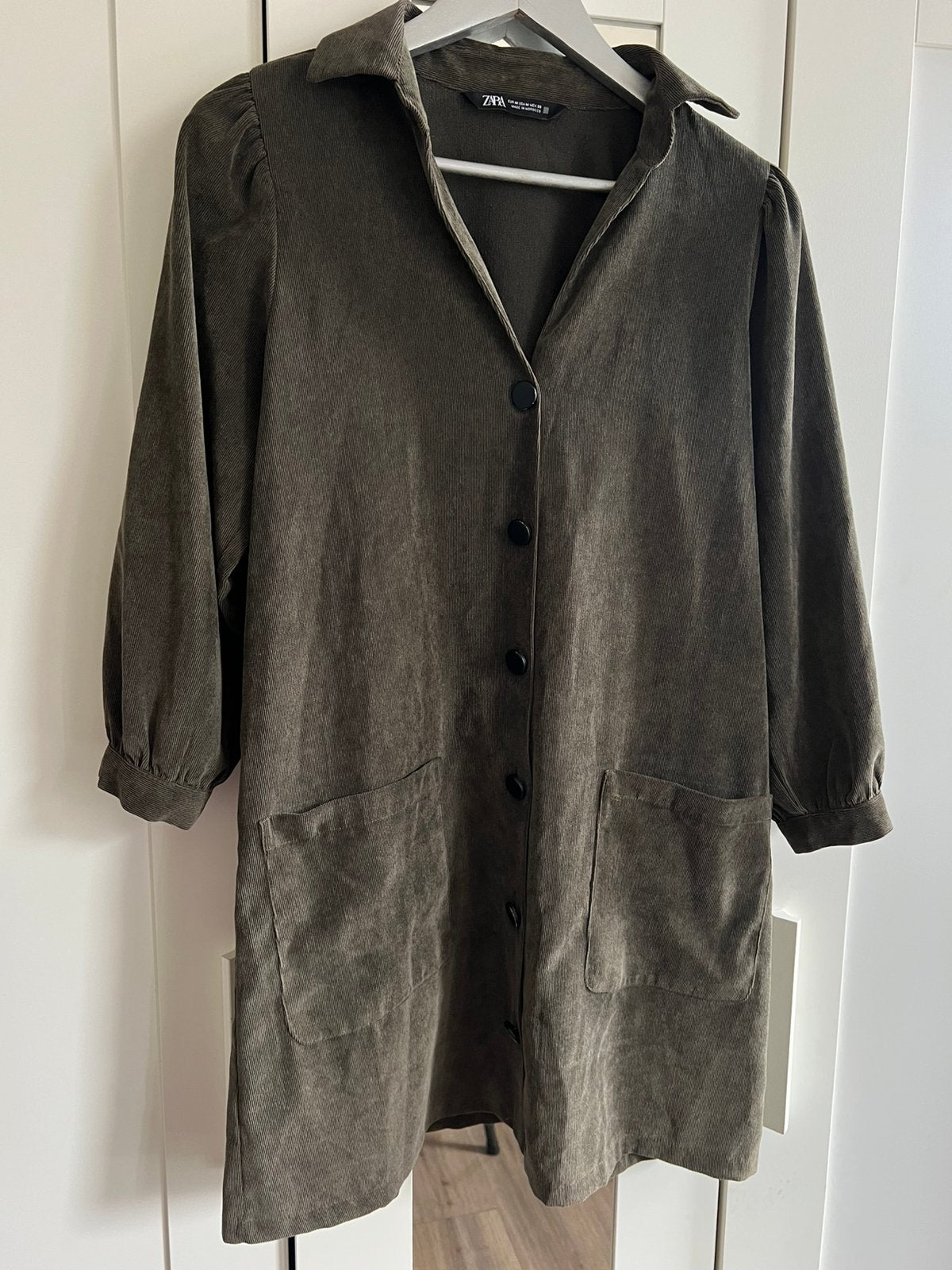 Zara blouse leger groen maat M, Ophalen of Verzenden, Zo goed als nieuw, Maat 38/40 (M), Groen