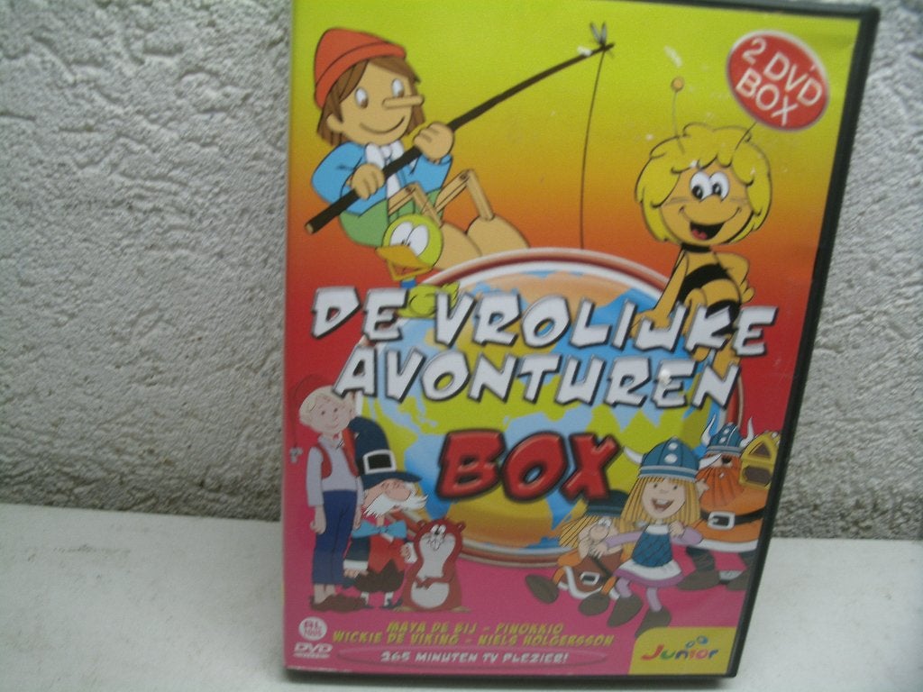 dvd 262k box 2 dvd oa pinokkio /wickie, Alle leeftijden, Ophalen of Verzenden, Zo goed als nieuw