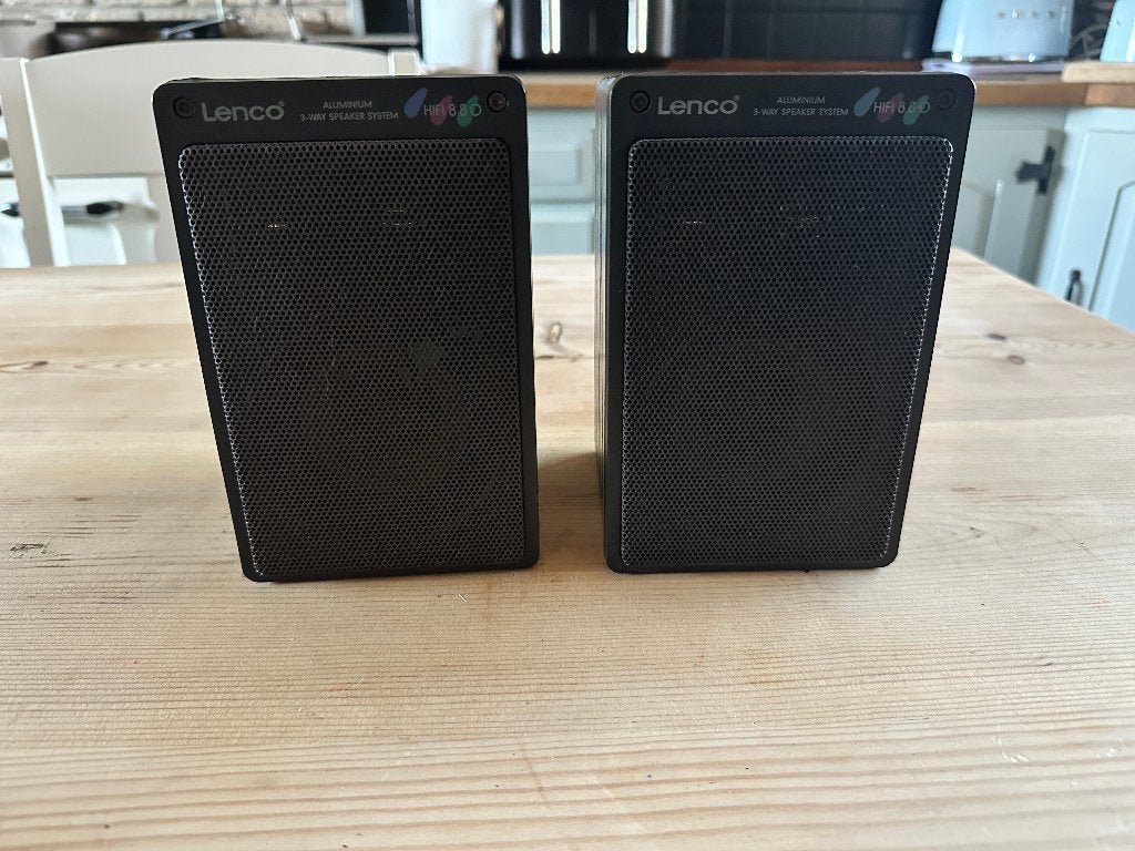 Set van twee Lenco Hifi880 speakers, Audio, Tv en Foto, Luidsprekers, Gebruikt, Ophalen of Verzenden, Boekenplank luidspreker