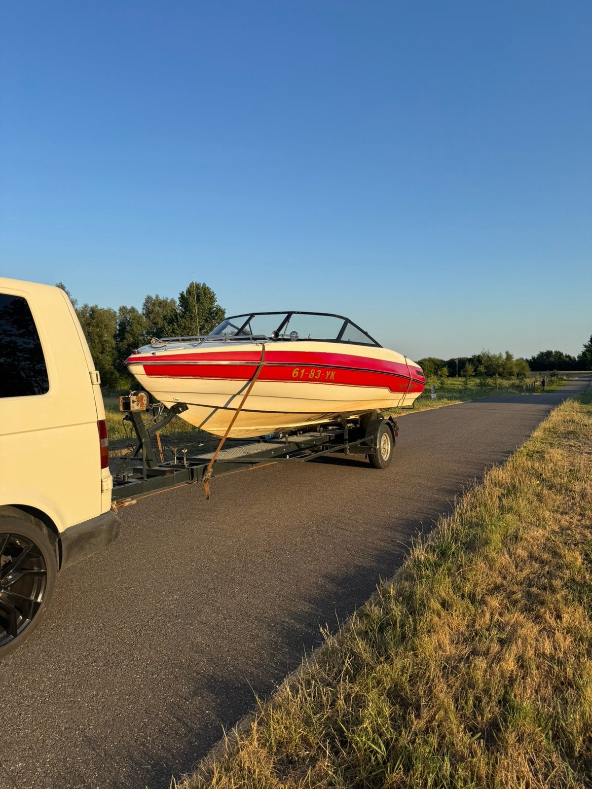VIP speedboot, Mercruiser 4,3L V6, met trailer, Watersport en Boten, Speedboten, Gebruikt, Overige merken, Benzine, 200 pk of meer