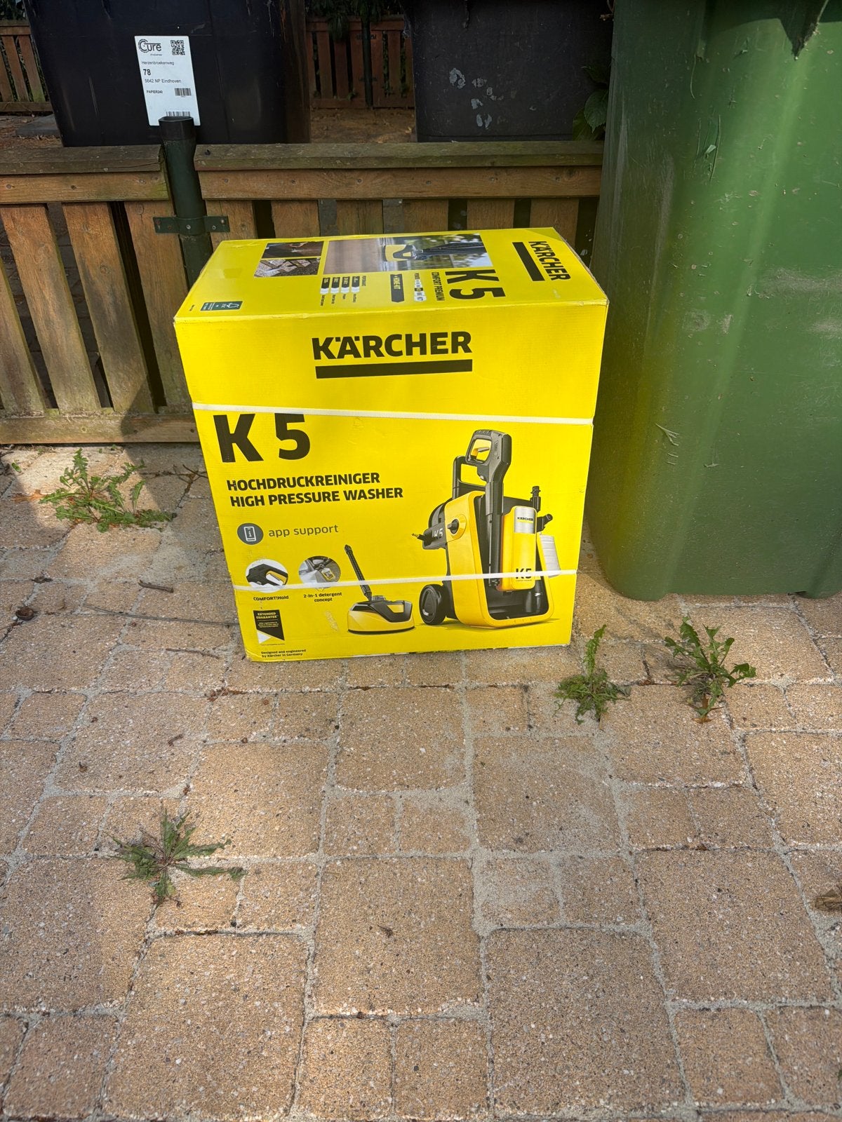 Karcher K5 hogedrukreiniger - Nieuw en ongeopend, Tuin en Terras, Ophalen of Verzenden, Nieuw, Elektrisch, Met regelbare waterdruk