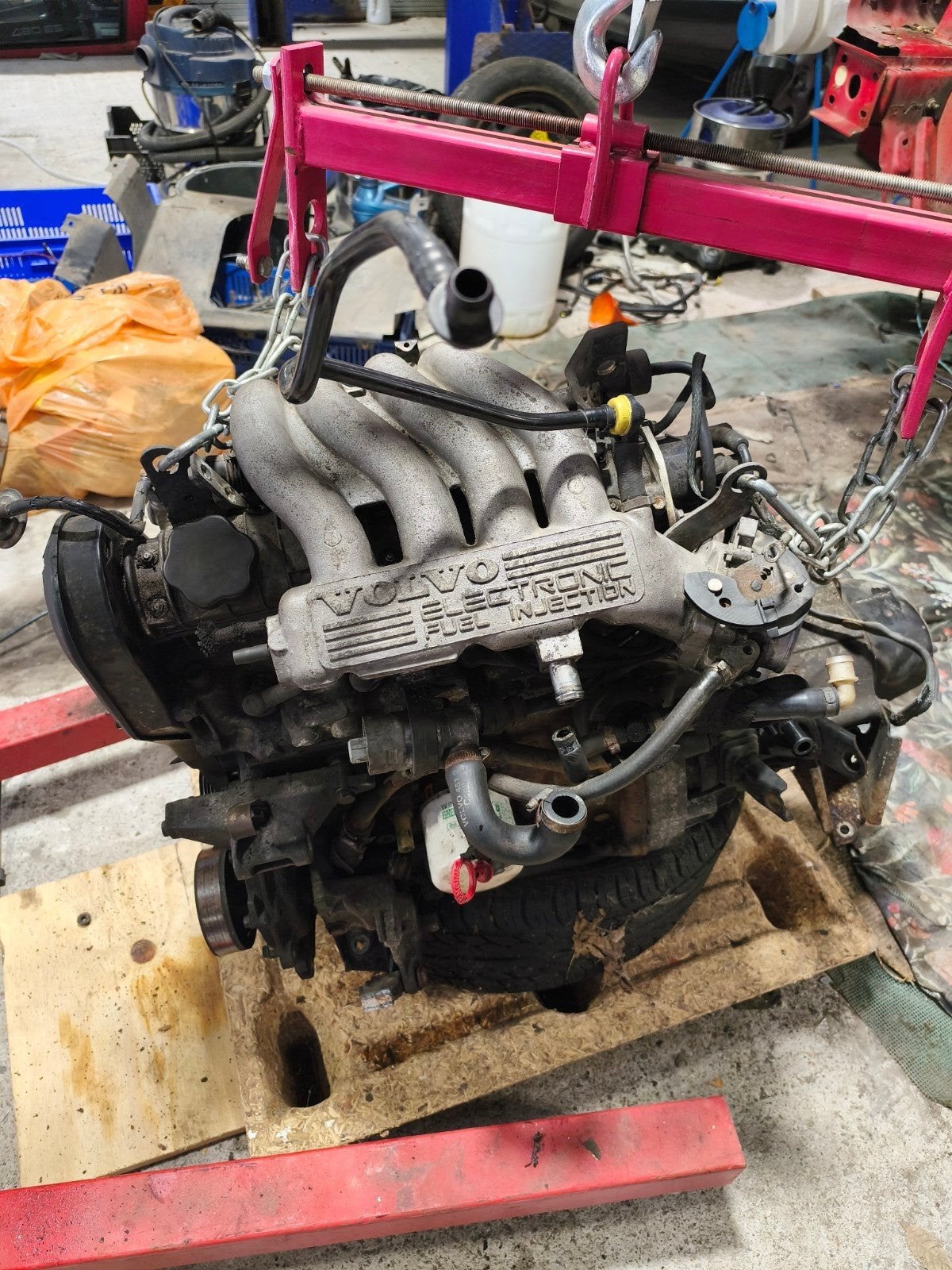 volvo 480 motor, Ophalen of Verzenden, Volvo