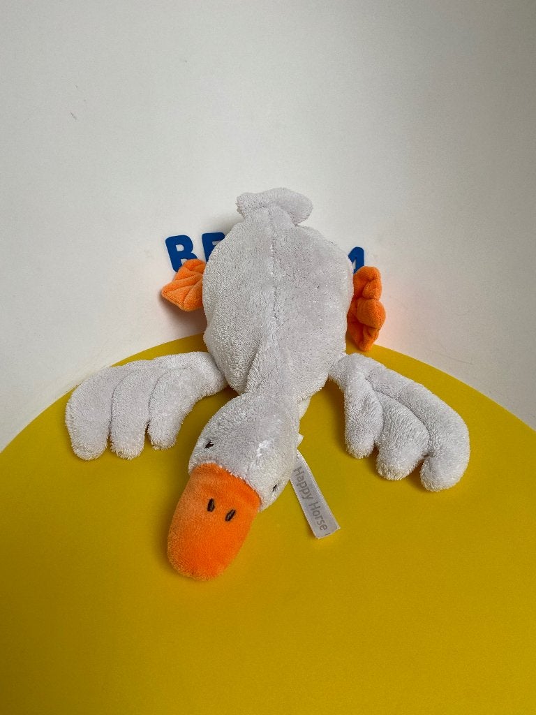 K2666 happy horse gans wit oranje, Ophalen of Verzenden, Zo goed als nieuw, Overige typen