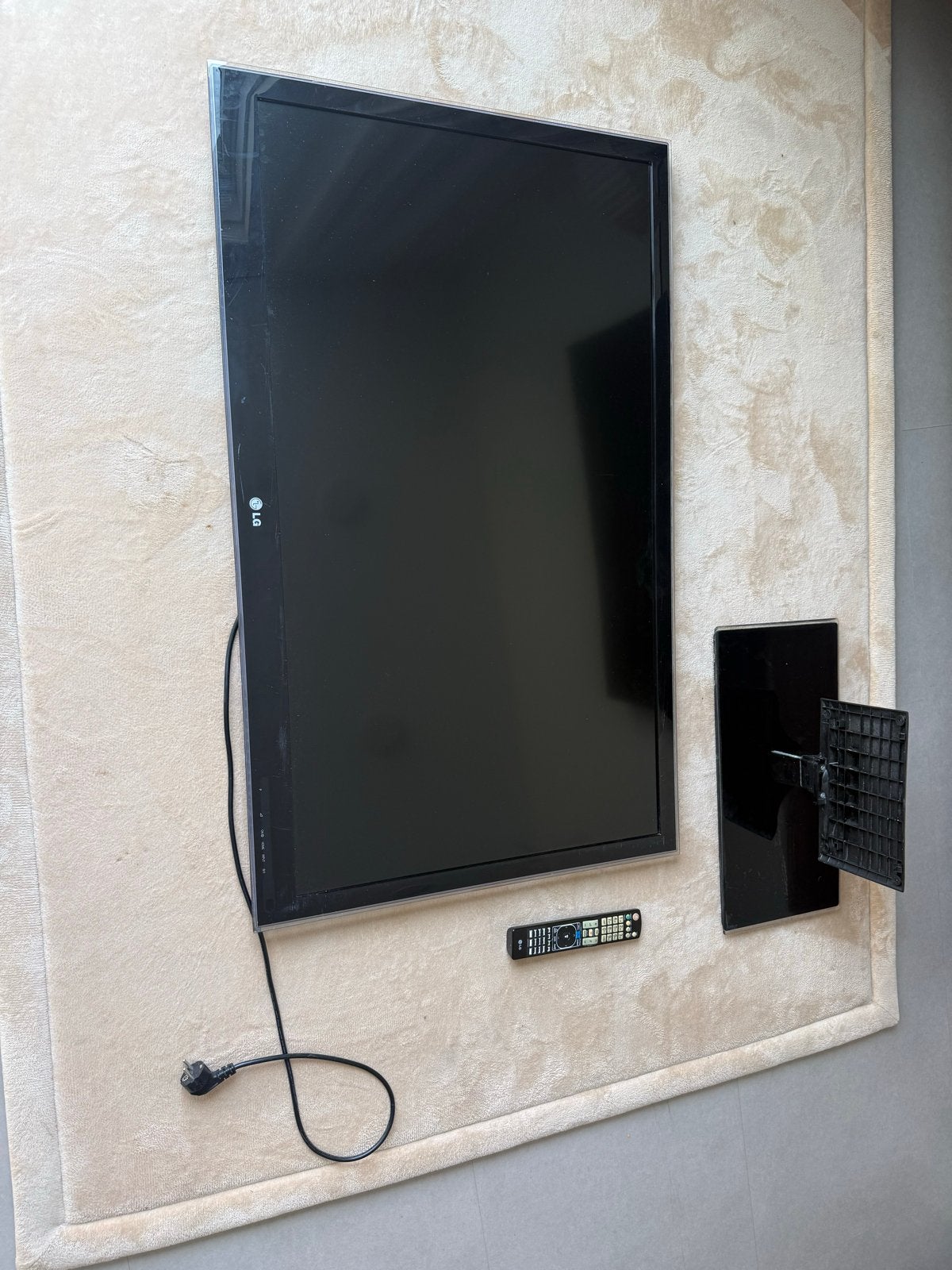 LG 42 inch Full HD LCD TV met afstandsbediening, Ophalen, Gebruikt, 50 Hz, LCD