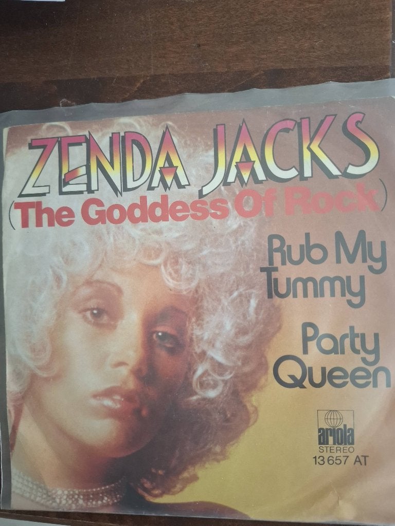 Zenda Jacks Rub my tummy, Ophalen of Verzenden, Zo goed als nieuw, 7 inch, Pop