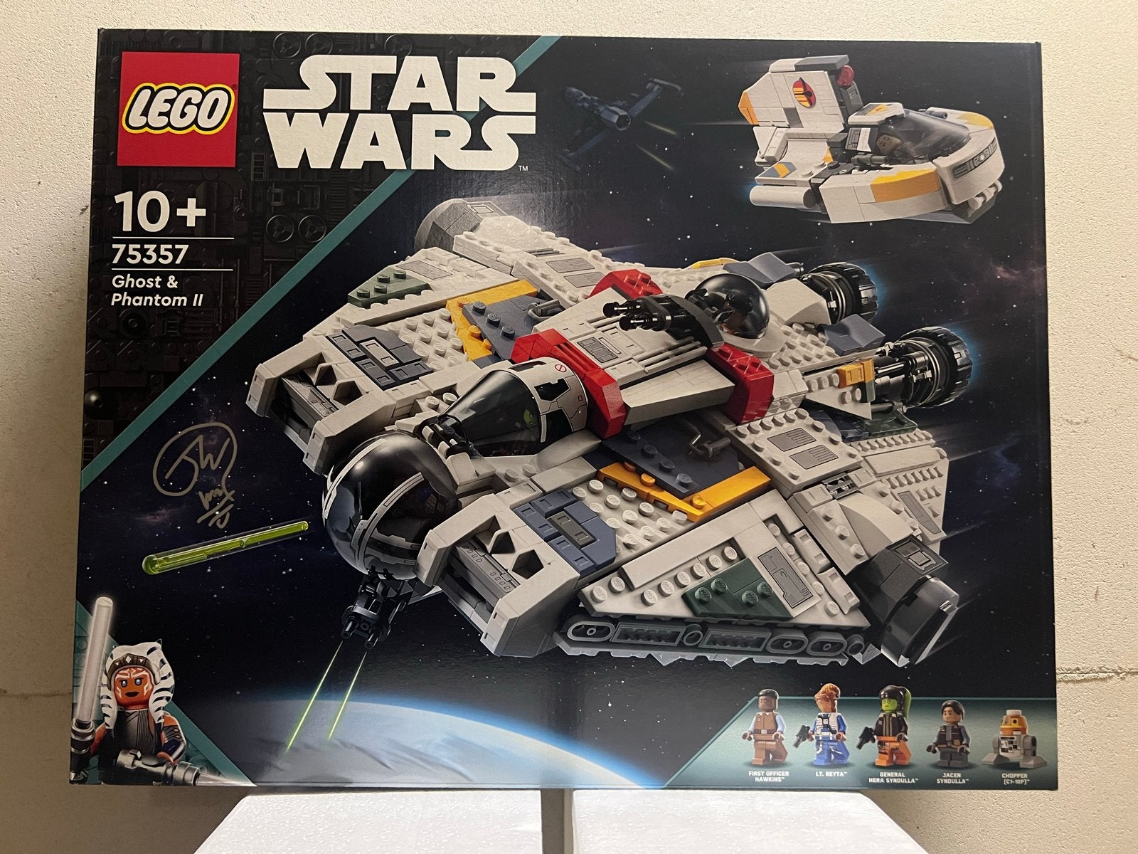 LEGO 75357 Ghost & Phantom II - Nieuw & gesigneerd, Inclusief minifiguren, Star Wars, Lego, Nieuw