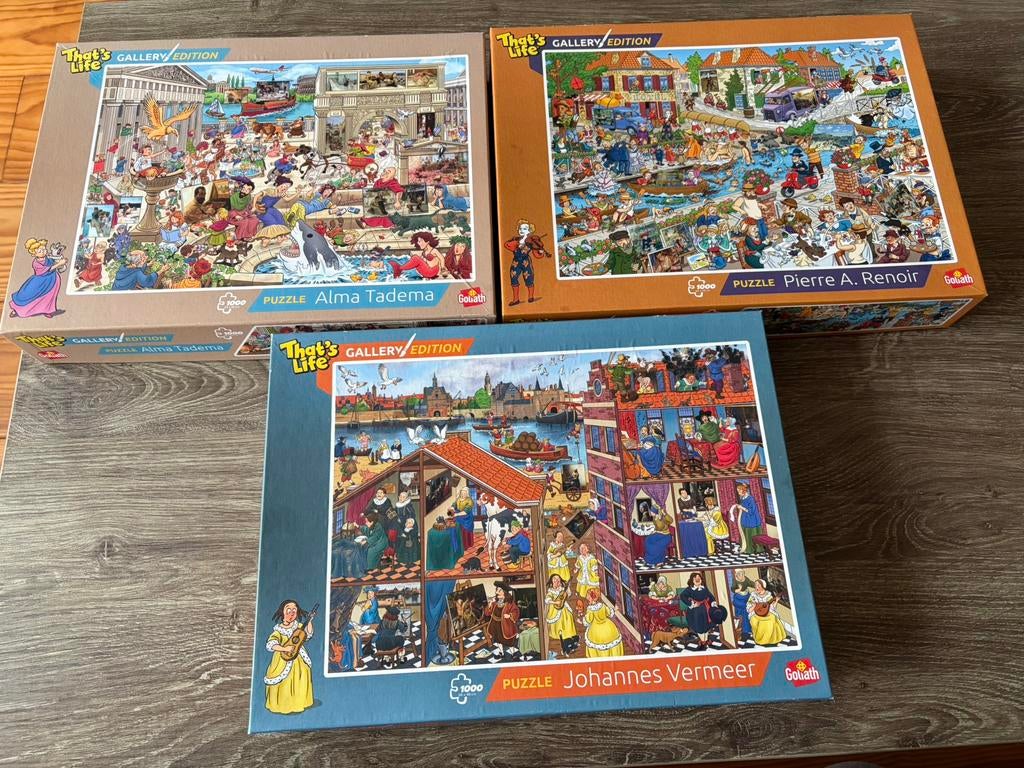 That’s life puzzels, Hobby en Vrije tijd, Ophalen of Verzenden, 500 t/m 1500 stukjes, Zo goed als nieuw, Legpuzzel