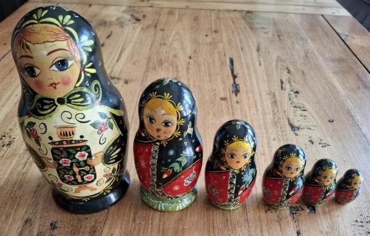 Vintage Matroesjka poppen, Antiek en Kunst, Ophalen of Verzenden