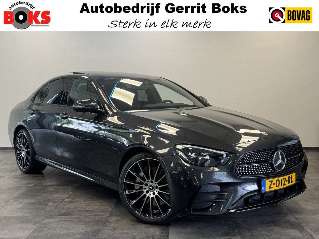 Mercedes-Benz E-Klasse 300 e AMG Line PDC ACC Schuifkantelda, Auto's, Mercedes-Benz, Achterwielaandrijving, Gebruikt, 4 cilinders