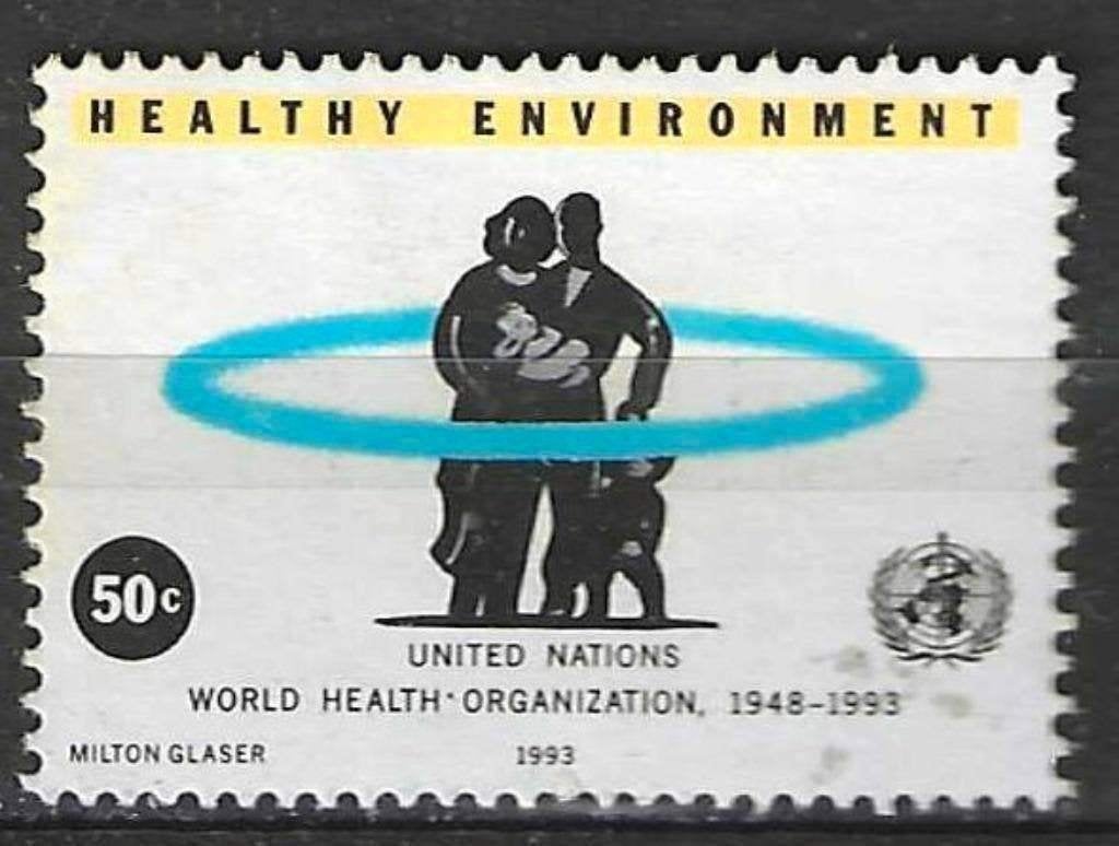 VN-New York 1993 - Yvert 633 - Bescherming Natuur (ZG), Verzenden, Postfris, Noord-Amerika