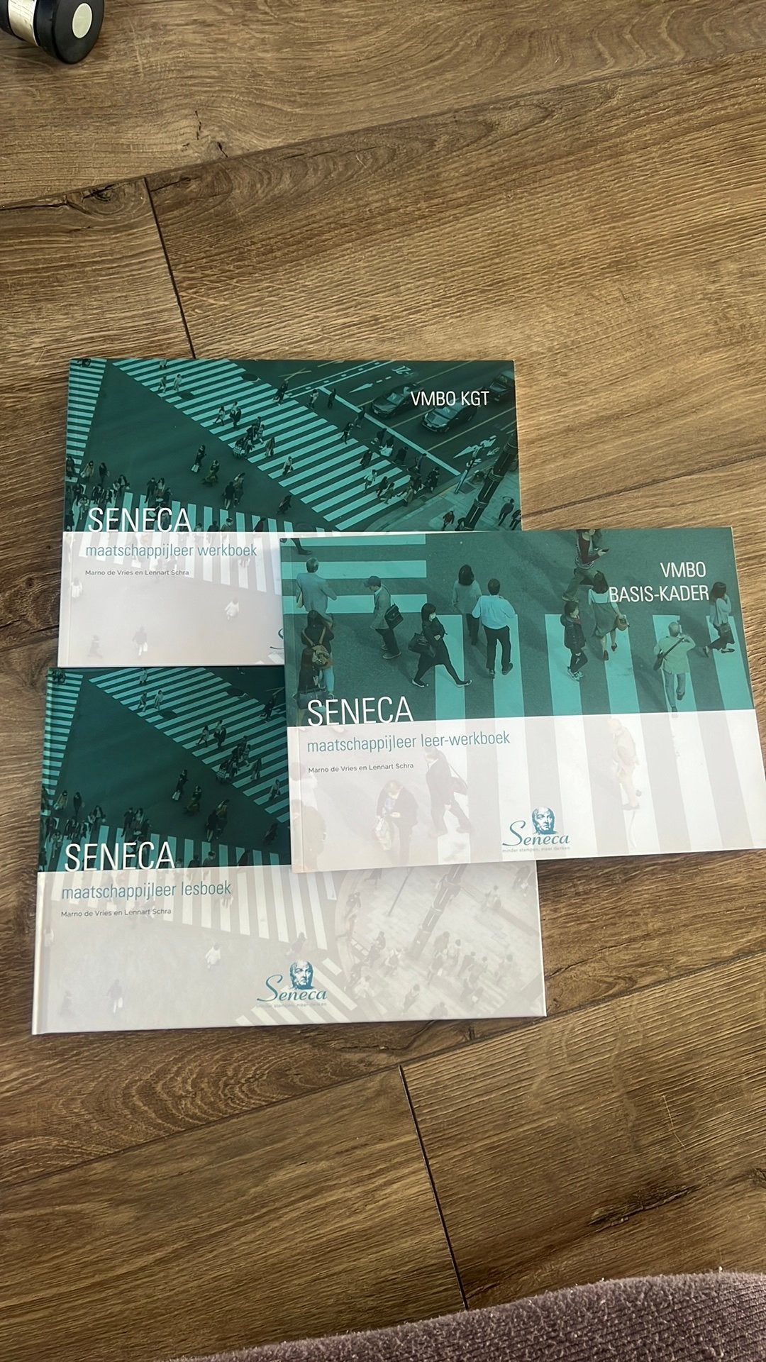 Marno de Vries - Seneca maatschappijleer vmbo KGT lesboek, Nieuw, Ophalen of Verzenden, Marno de Vries; Lennart Schra, Nederlands
