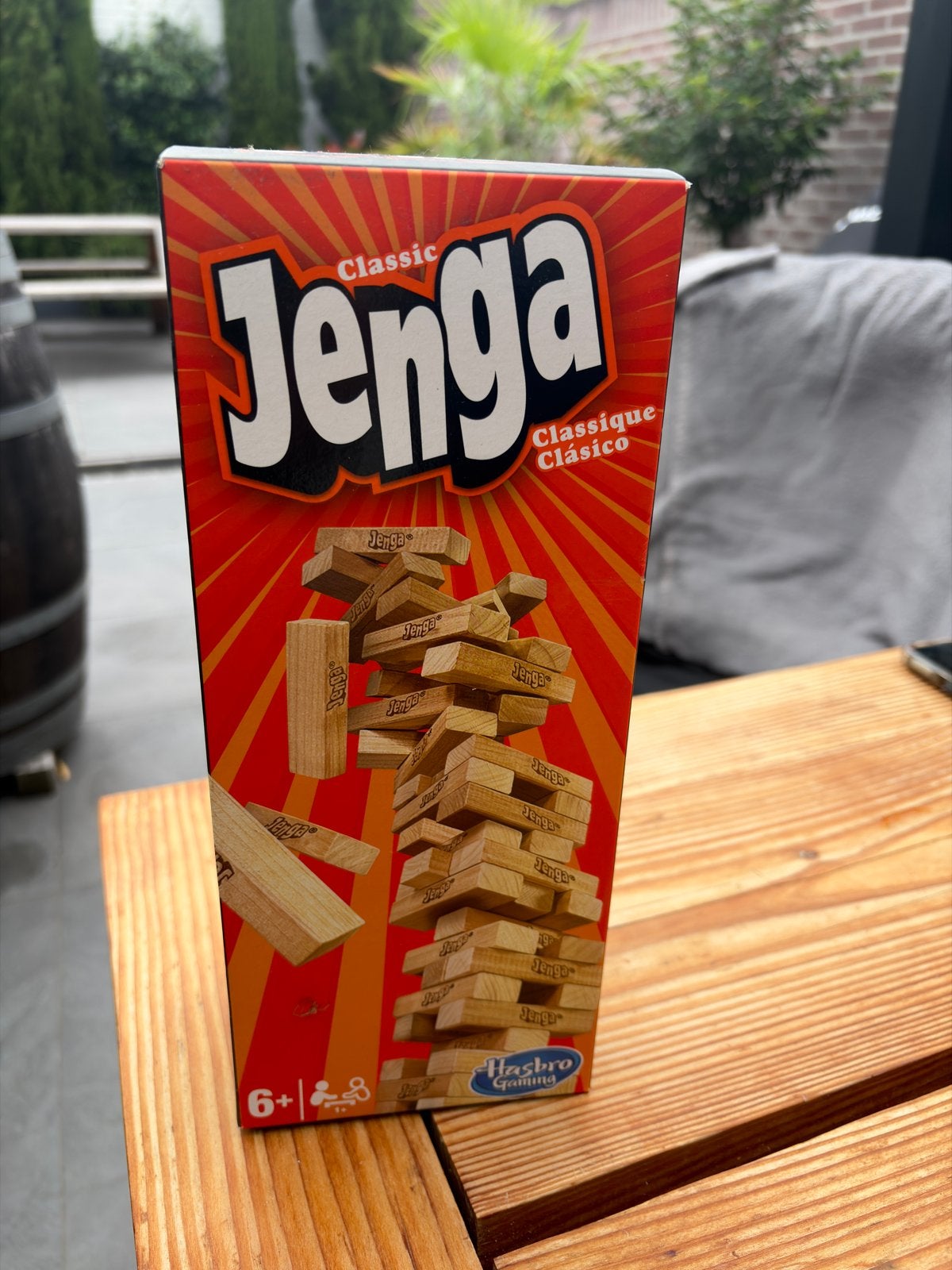 Jenga Classic - Nieuw in doos, Een of twee spelers, Ophalen of Verzenden, Nieuw